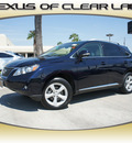 lexus rx 350 2010 blue suv gasoline 6 cylinders front wheel drive automatic 77546