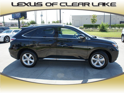 lexus rx 350 2012 black suv gasoline 6 cylinders all whee drive automatic 77546