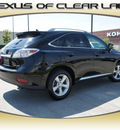 lexus rx 350 2012 black suv gasoline 6 cylinders all whee drive automatic 77546