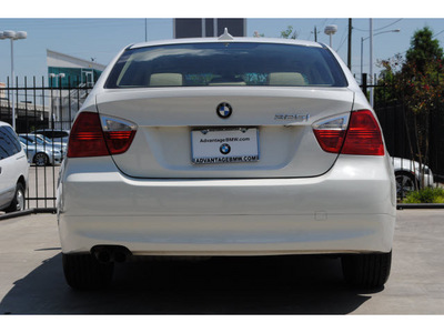 bmw 3 series 2006 white sedan 325i gasoline 6 cylinders rear wheel drive automatic 77002