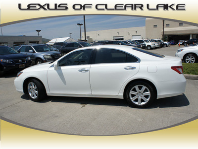 lexus es 350 2008 white sedan gasoline 6 cylinders front wheel drive automatic 77546