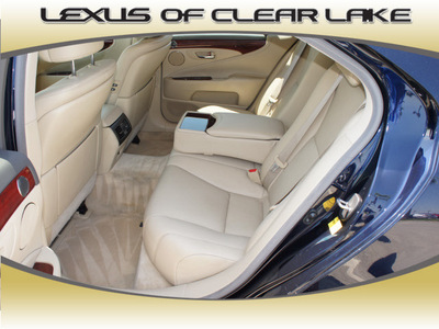 lexus ls 460 2007 dk  blue sedan gasoline 8 cylinders rear wheel drive automatic 77546