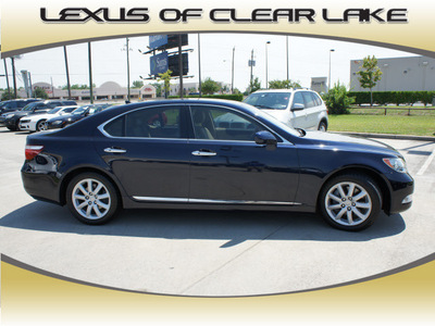 lexus ls 460 2007 dk  blue sedan gasoline 8 cylinders rear wheel drive automatic 77546