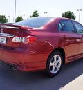 toyota corolla 2012 red sedan s gasoline 4 cylinders front wheel drive automatic 76116