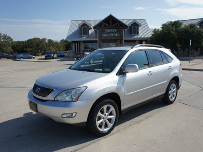 lexus rx 350 2009 silver suv gasoline 6 cylinders front wheel drive automatic 76087