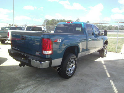 gmc sierra 2500hd 2008 tealtan slt 4x4 diesel 8 cylinders 4 wheel drive automatic 75503