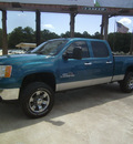 gmc sierra 2500hd 2008 tealtan slt 4x4 diesel 8 cylinders 4 wheel drive automatic 75503