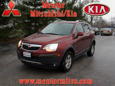 saturn vue 2009 red suv xe gasoline 4 cylinders front wheel drive automatic 44060