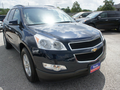 chevrolet traverse 2012 dk  blue suv gasoline 6 cylinders front wheel drive not specified 77090