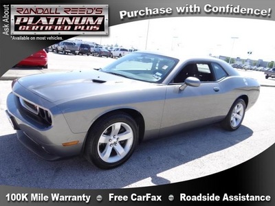 dodge challenger 2011 dk  gray coupe gasoline 8 cylinders rear wheel drive automatic 77388