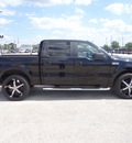 ford f 150 2008 black pickup truck xlt gasoline 8 cylinders 2 wheel drive automatic 77388