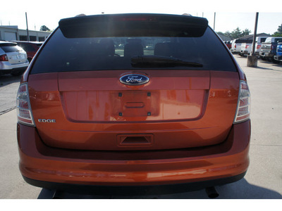 ford edge 2007 orange suv se gasoline 6 cylinders front wheel drive automatic 77338