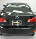 lexus is 250 2010 black sedan gasoline 6 cylinders rear wheel drive automatic 91731