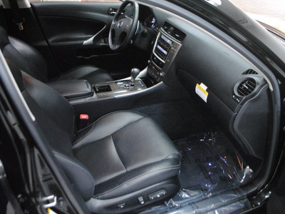 lexus is 250 2010 black sedan gasoline 6 cylinders rear wheel drive automatic 91731