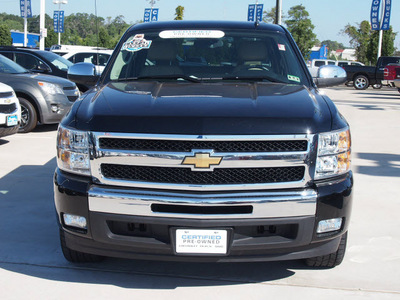 chevrolet silverado 1500 2011 black texas edition flex fuel 8 cylinders 2 wheel drive automatic 77304