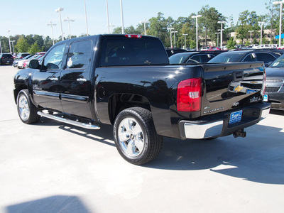 chevrolet silverado 1500 2011 black texas edition flex fuel 8 cylinders 2 wheel drive automatic 77304