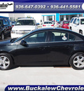 chevrolet cruze 2012 black sedan lt fleet gasoline 4 cylinders front wheel drive automatic 77304