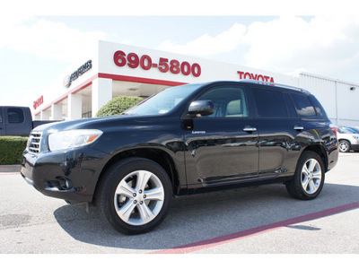 toyota highlander 2010 black suv limited gasoline 6 cylinders all whee drive automatic 76543