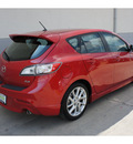 mazda mazda3 2012 red hatchback gasoline 4 cylinders front wheel drive automatic 78757