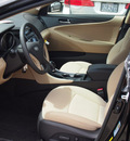 hyundai sonata 2013 black sedan gls gasoline 4 cylinders front wheel drive autostick 77065