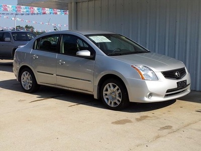 nissan sentra 2011 silver sedan 2 0 s gasoline 4 cylinders front wheel drive automatic 75964