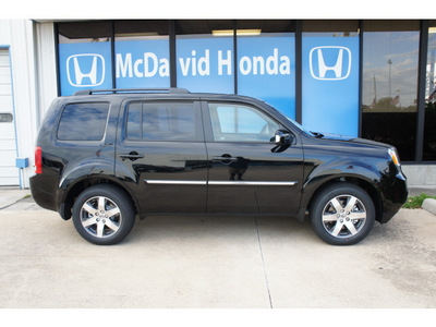 honda pilot 2012 black suv touring gasoline 6 cylinders front wheel drive automatic 77034
