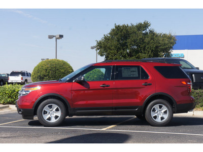 ford explorer 2013 red suv flex fuel 6 cylinders 4 wheel drive automatic 79407