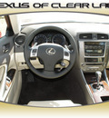 lexus is 250 2012 red sedan gasoline 6 cylinders rear wheel drive automatic 77546