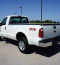 ford f 250 super duty 2008 white pickup truck xl 4x4 8 cylinders automatic 75119