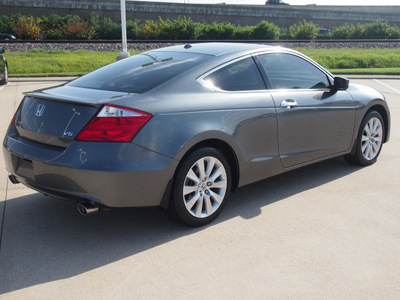 honda accord 2010 dk  gray coupe ex l v6 gasoline 6 cylinders front wheel drive automatic 77065