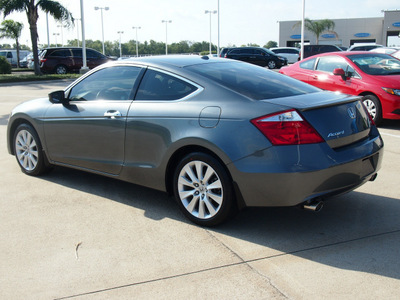 honda accord 2010 dk  gray coupe ex l v6 gasoline 6 cylinders front wheel drive automatic 77065