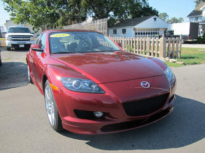 mazda rx 8 2006 red coupe shinka touring ed  gasoline rotary rear wheel drive manual 45324