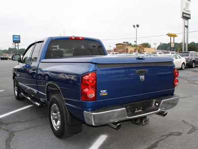 dodge ram 1500 2008 blue pickup truck sxt gasoline 8 cylinders rear wheel drive automatic 27215