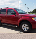 nissan pathfinder 2012 dk  red suv gasoline 6 cylinders 2 wheel drive automatic with overdrive 76018