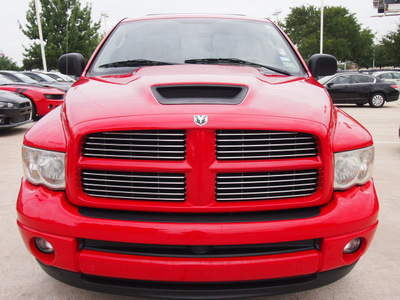dodge ram 1500 2003 red pickup truck slt gasoline 8 cylinders rear wheel drive automatic with overdrive 76011
