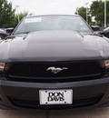 ford mustang 2012 black coupe v6 gasoline 6 cylinders rear wheel drive automatic 76011