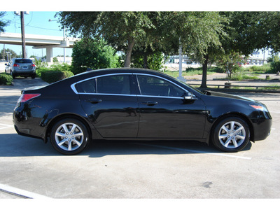 acura tl 2012 black sedan w tech gasoline 6 cylinders front wheel drive automatic with overdrive 77074