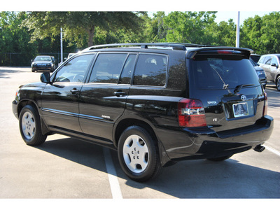 toyota highlander 2007 black suv limited gasoline 6 cylinders front wheel drive automatic with overdrive 77074