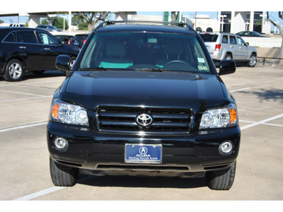 toyota highlander 2007 black suv limited gasoline 6 cylinders front wheel drive automatic with overdrive 77074