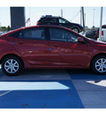 hyundai accent 2013 red sedan gls gasoline 4 cylinders front wheel drive automatic 77094