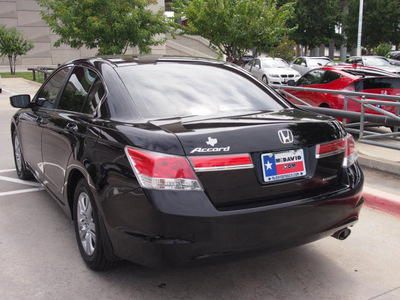 honda accord 2011 black sedan se gasoline 4 cylinders front wheel drive automatic 75034