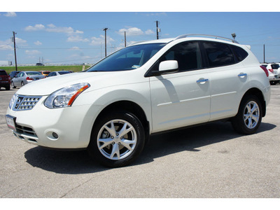 nissan rogue 2010 off white suv sl gasoline 4 cylinders front wheel drive automatic 76502