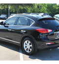 infiniti ex35 2009 black suv gasoline 6 cylinders rear wheel drive automatic with overdrive 77074