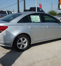 chevrolet cruze 2013 silver sedan lt gasoline 4 cylinders front wheel drive automatic 78064