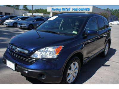 honda cr v 2008 blue suv ex l gasoline 4 cylinders all whee drive automatic 77339