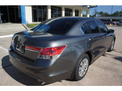 honda accord 2012 dk  gray sedan lx gasoline 4 cylinders front wheel drive automatic 77339