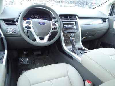 ford edge 2013 white suv sel gasoline 6 cylinders front wheel drive shiftable automatic 77388