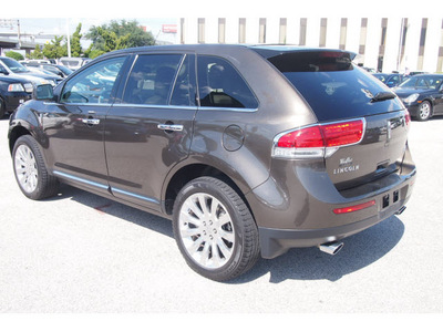 lincoln mkx 2011 lt  brown suv gasoline 6 cylinders front wheel drive automatic 77074