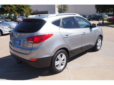 hyundai tucson 2013 gray gls gasoline 4 cylinders front wheel drive automatic 77074