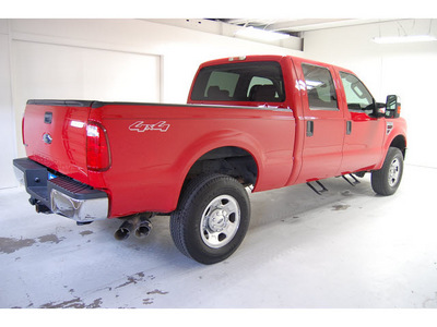 ford f 350 super duty 2009 red xlt diesel 8 cylinders 4 wheel drive automatic with overdrive 77630